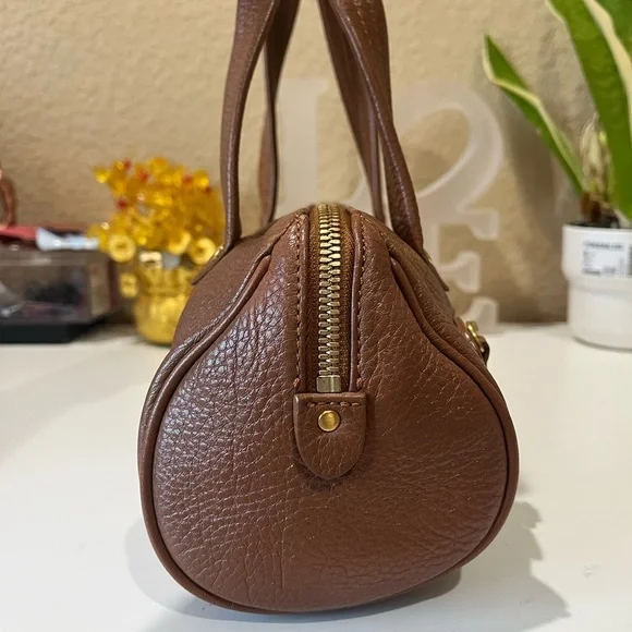 MCM TEENIE WEENIE TAN LEATHER BAG - Picture 3 of 10